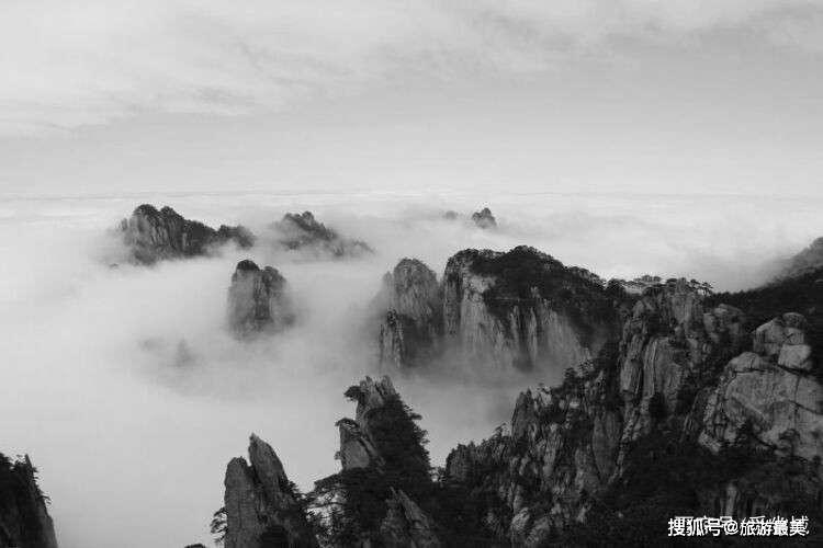 黄山，水墨画的保守与真实