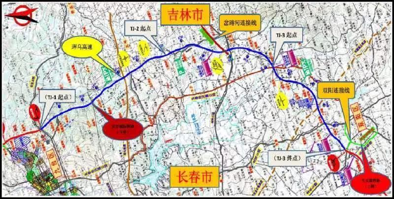 长春四号线地铁站线路图全面解析